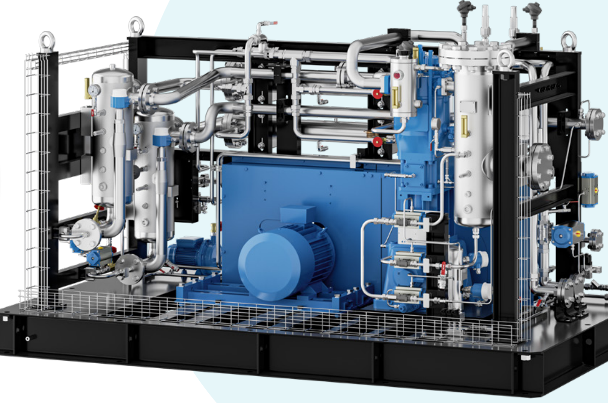 Brauerei CO2 Anlage Mehrer CO2 Verdichteranlage